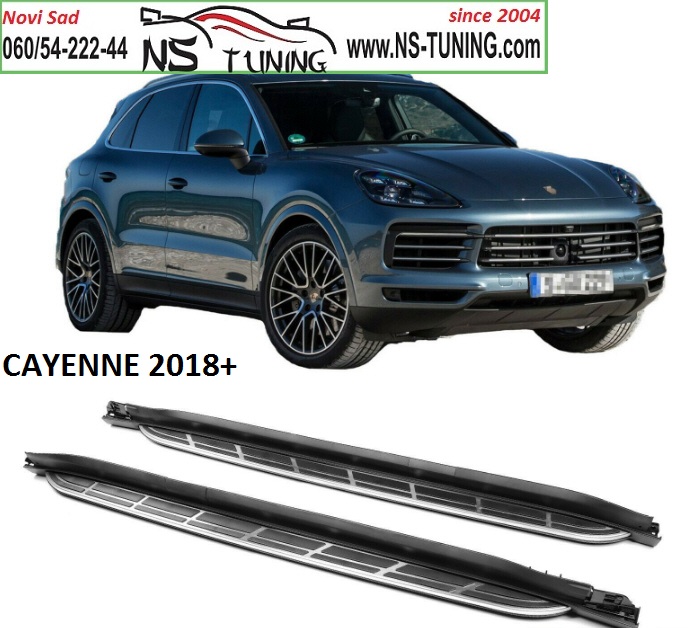 porsche cayenne 2018 2019 2020 2021 2022 novi sad bocni pragovi alu ugradnja ns tuning
